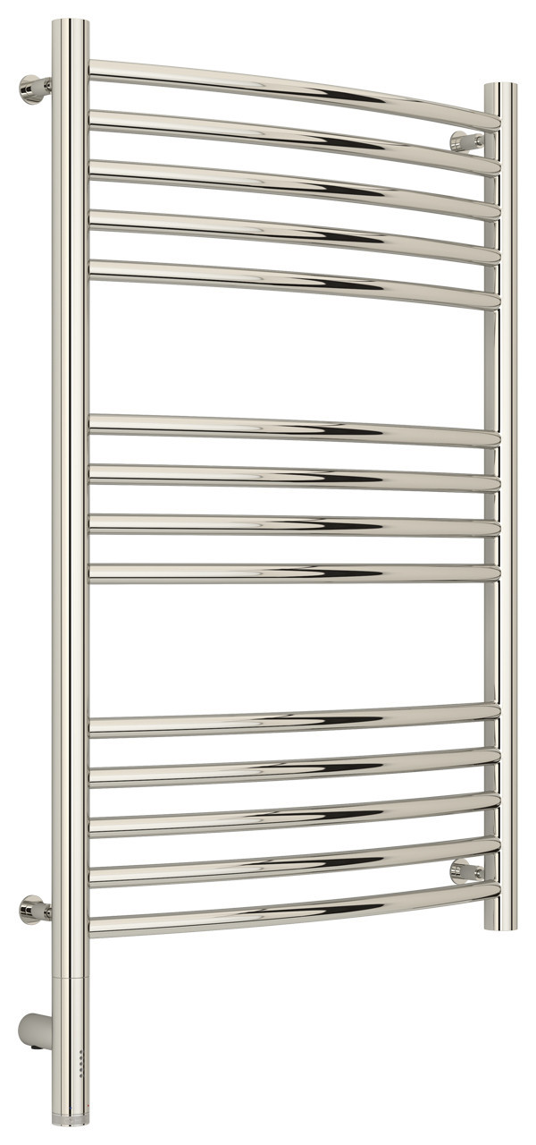 Полотенцесушитель электрический Сунержа Богема 3.0 выгнутая 800х500 МЭМ левый Без покрытия