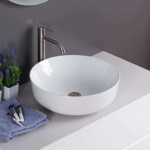 Раковина накладная керамическая BelBagno BB1315-H301