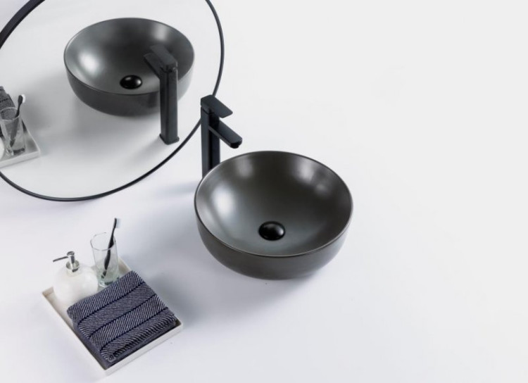 Раковина накладная керамическая BelBagno BB1315-H301