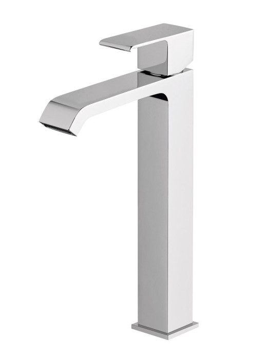 Смеситель для накладной раковины с донным клапаном Cezares PORTA-LC-SR