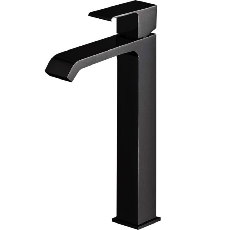 Смеситель для накладной раковины с донным клапаном Cezares PORTA-LC-SR