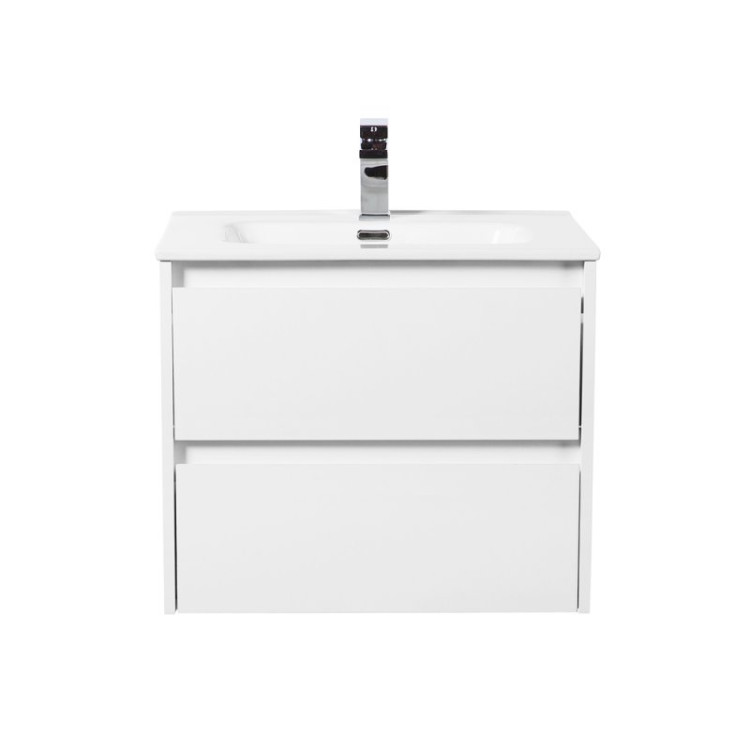 База под раковину подвесная с двумя выкатными ящиками BelBagno KRAFT-600-2C-SO-RNN