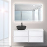 База под раковину подвесная с двумя выкатными ящиками BelBagno KRAFT-600-2C-SO-RNN