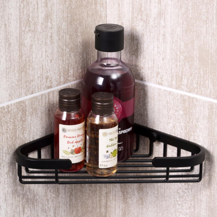 WasserKRAFT K-733BLACK Полка металлическая