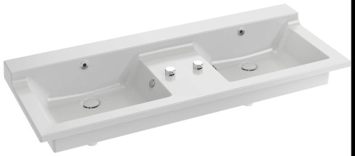 Двойная подвесная раковина-столешница 140 х 54 см Jacob Delafon SOPRANOEXJ122-00