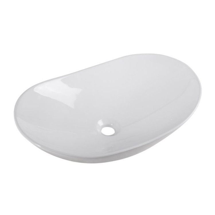 Раковина накладная керамическая Cezares BB1404-H311