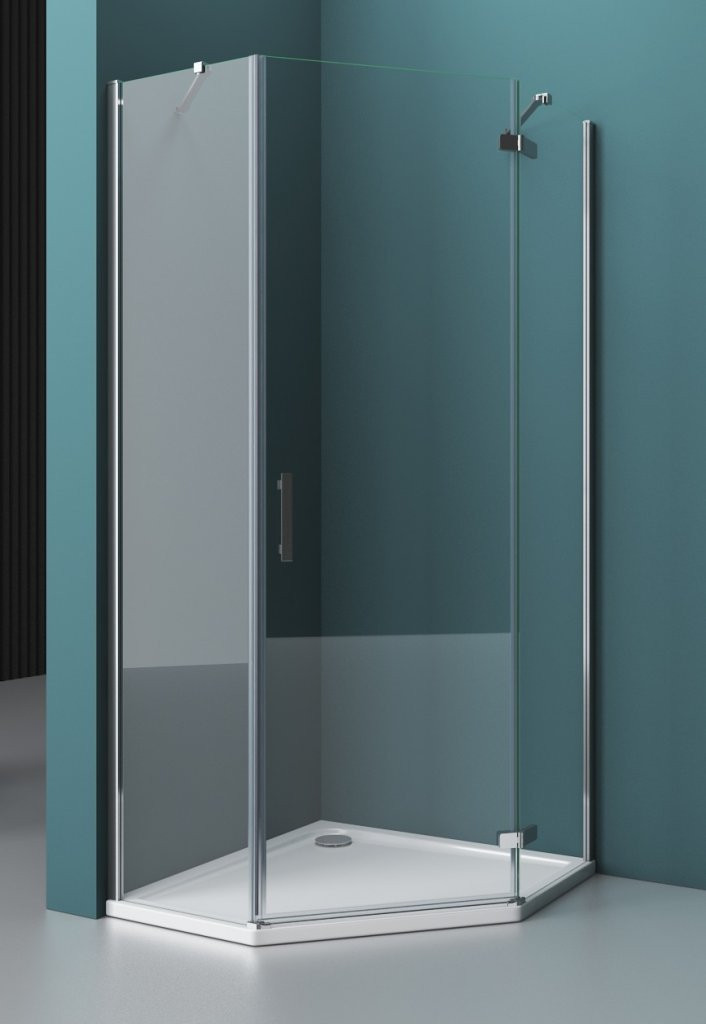 Душевой уголок BELBAGNO KRAFT-P-1 BelBagno KRAFT-P-1-100-C-Cr-R