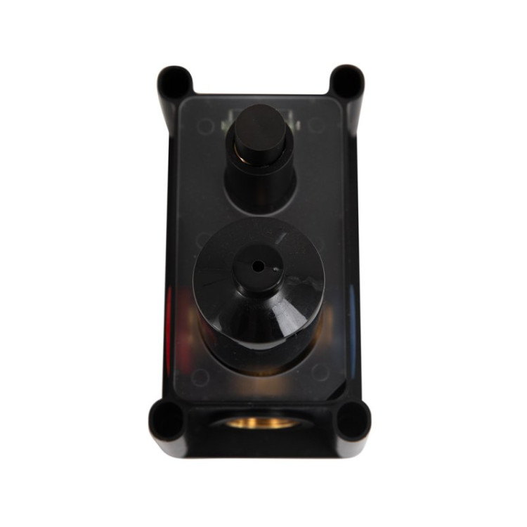 Душевая система с переключателем для верхнего и ручного душа, верхний душ из стены, квадратный 20 см, материал ABC Cezares PORTA-DSIPQ-20-SR