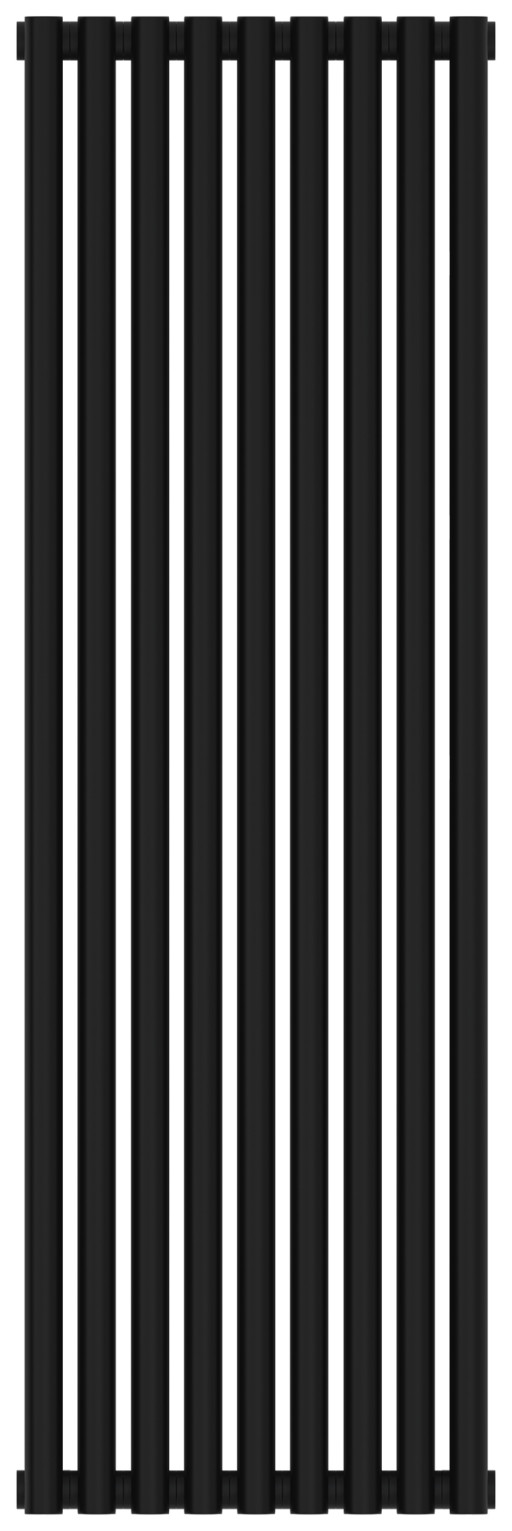 Отопительный радиатор Сунержа Эстет-00 1200х405 9 секций Матовый чёрный