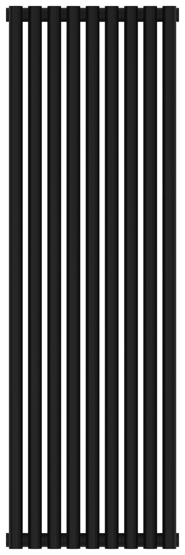 Отопительный радиатор Сунержа Эстет-00 1200х405 9 секций Матовый чёрный