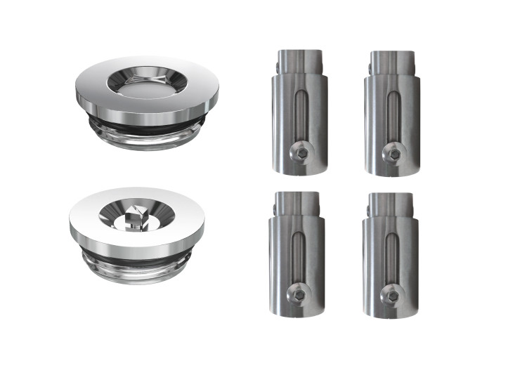 Полотенцесушитель водяной Aquatek Лугано AQ DOC1080CH