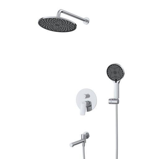 Душевой комплект встраиваемый с изливом Cezares MARINO-VDSET-CRM