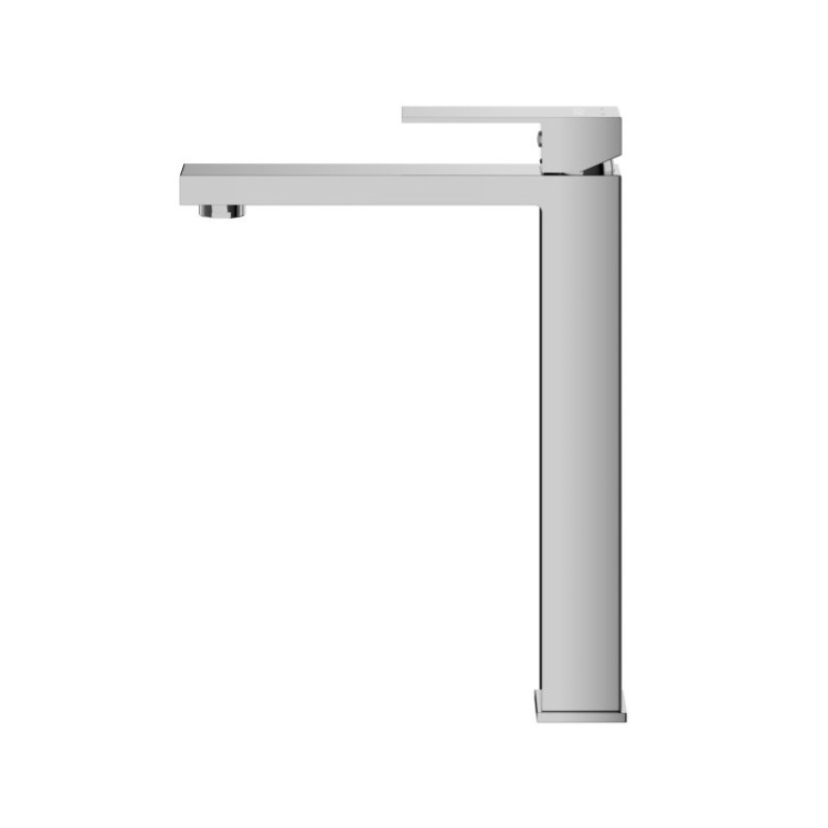 Смеситель для накладной раковины без донного клапана Cezares SLIDER-LC-GM-W0