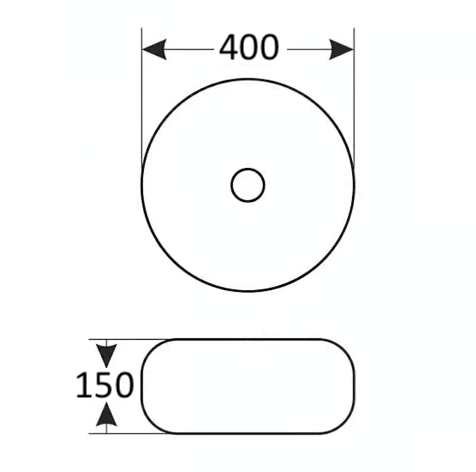 Раковина-чаша Mira 40 MR-4040M