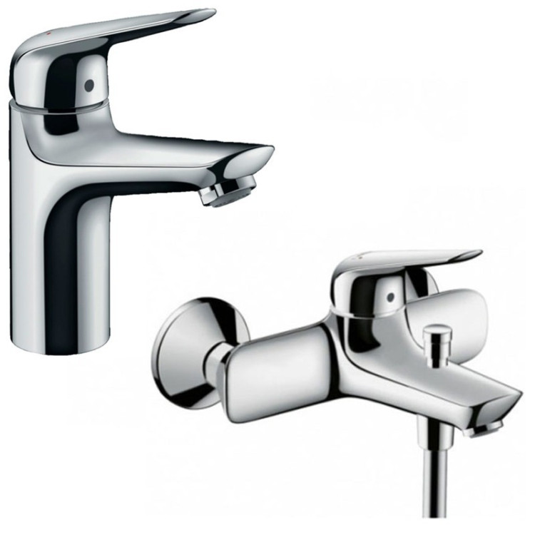 Комплект смесителей Hansgrohe Novus 71030000+71040000