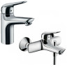 Комплект смесителей Hansgrohe Novus 71030000+71040000