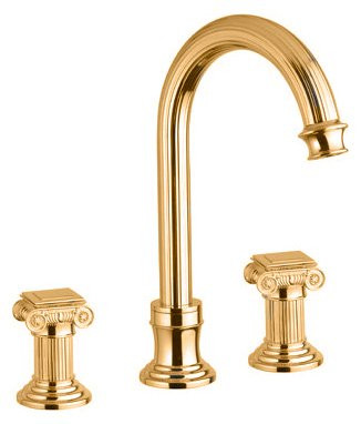 Смеситель для раковины на три отверстия Cezares OLIMP-BLS2-A-03/24-O