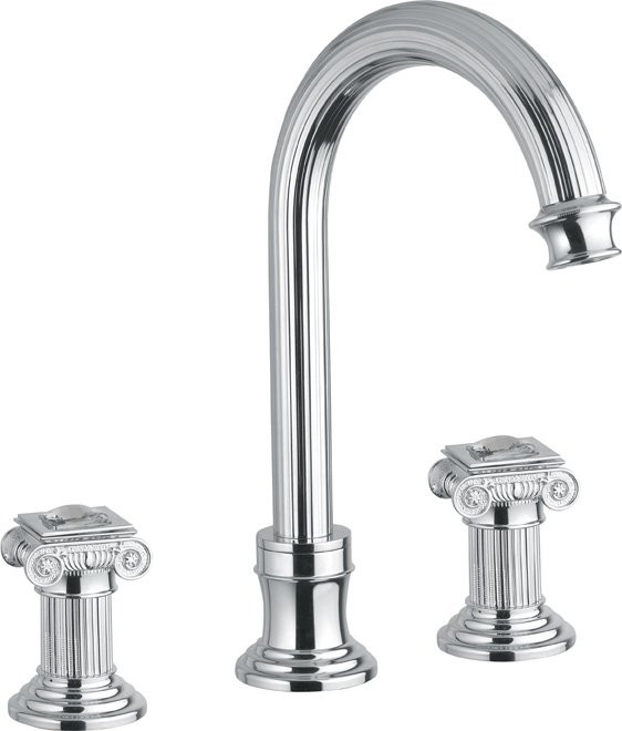 Смеситель для раковины на три отверстия Cezares OLIMP-BLS2-A-03/24-O