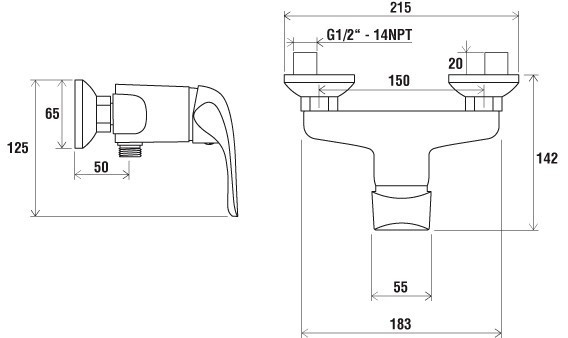 Смеситель Ravak RS 032.00/150