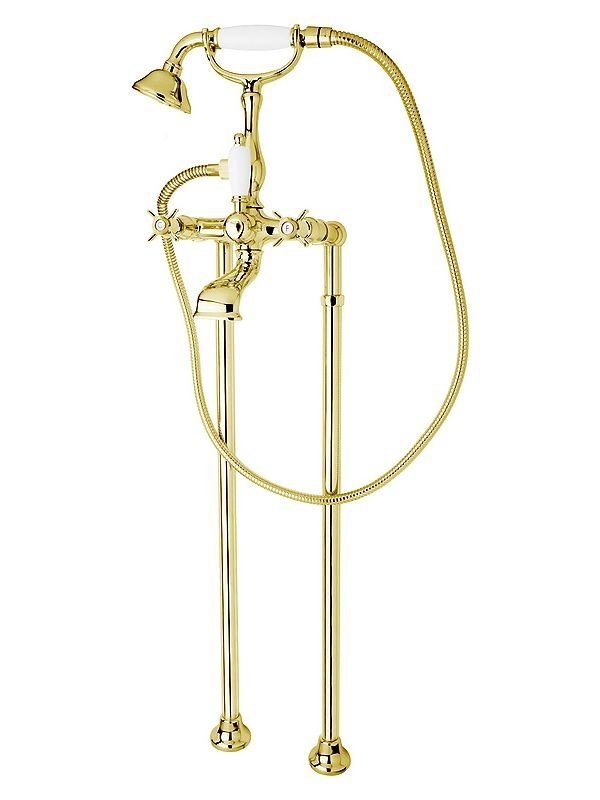Напольный смеситель для ванны с ручным душем Cezares LORD-VDP-01-M