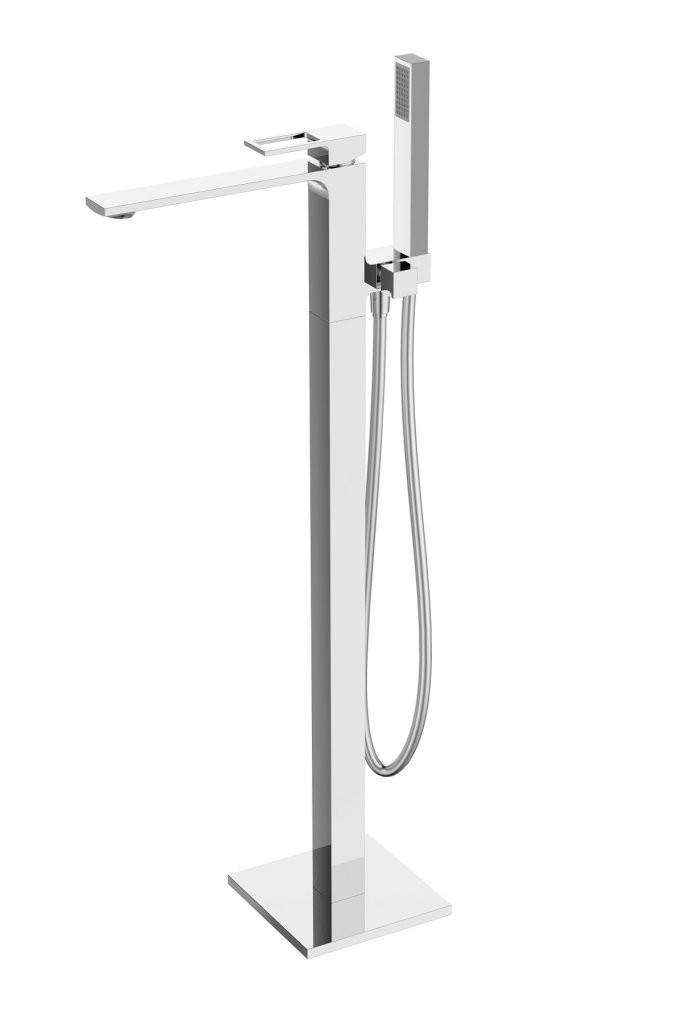 Напольный смеситель для ванны Cezares LUC-FMT-CRM