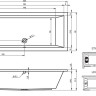 Акриловая ванна Riho Lusso 200x90