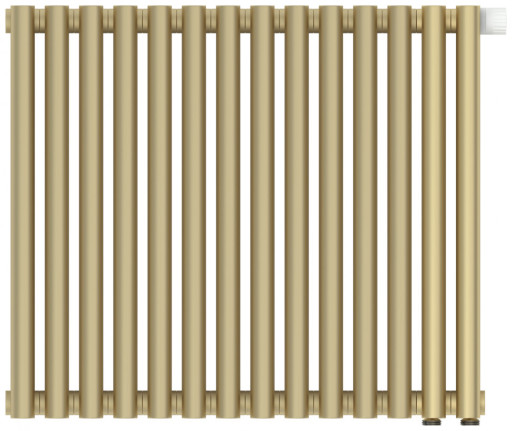 Отопительный радиатор Сунержа Эстет-00 EU50 500х630 14 секций Матовая шампань