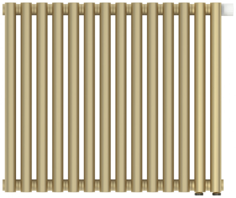 Отопительный радиатор Сунержа Эстет-00 EU50 500х630 14 секций Матовая шампань