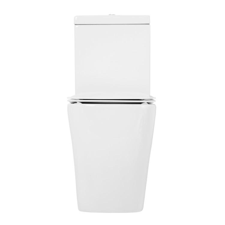 Сиденье дюропласт, soft close, металлическое крепление Cezares CZR-159-SC