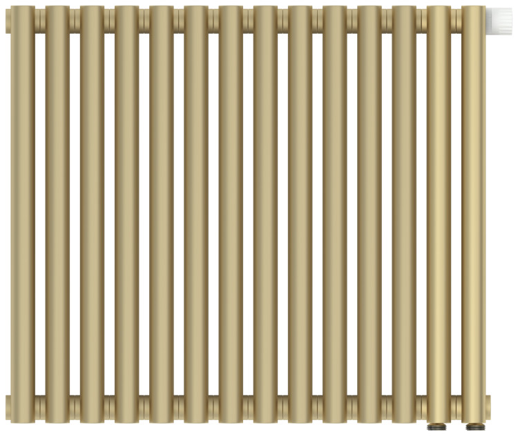 Отопительный радиатор Сунержа Эстет-11 EU50 500х630 14 секций Матовая шампань