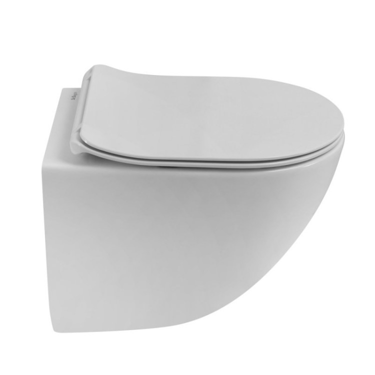 Сиденье дюропласт, soft close, металлическое крепление Cezares BB051SC