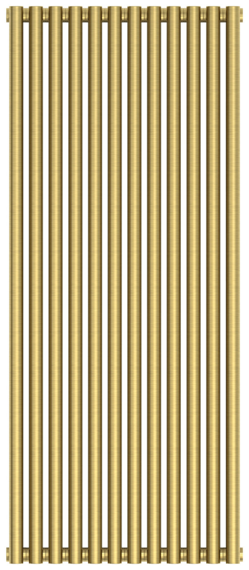 Отопительный радиатор Сунержа Эстет-11 1200х540 12 секций Состаренная латунь