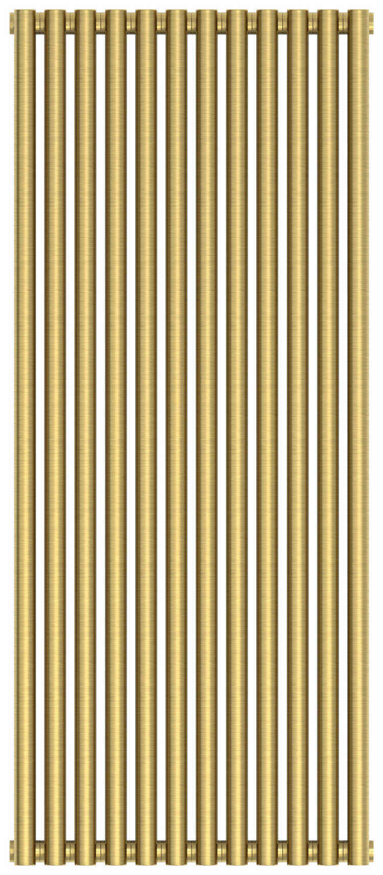 Отопительный радиатор Сунержа Эстет-11 1200х540 12 секций Состаренная латунь