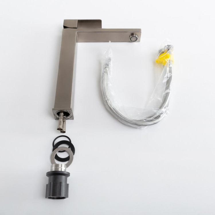 Смеситель для накладной раковины без донного клапана Cezares SLIDER-LC-IN-W0