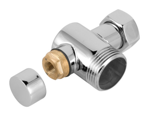 Вентиль угловой Сунержа под шестигранник Пастельный зеленый