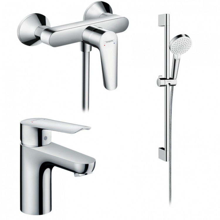 Комплект смесителей Hansgrohe SET Logis E 100 (d)