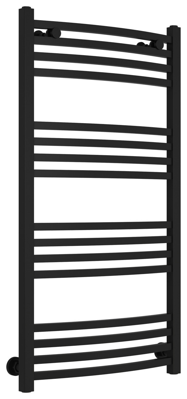Полотенцесушитель водяной Сунержа Аркус 1000х500 Матовый чёрный