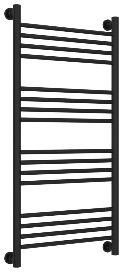 Полотенцесушитель водяной Сунержа Богема+ прямая 1000х500 Матовый чёрный