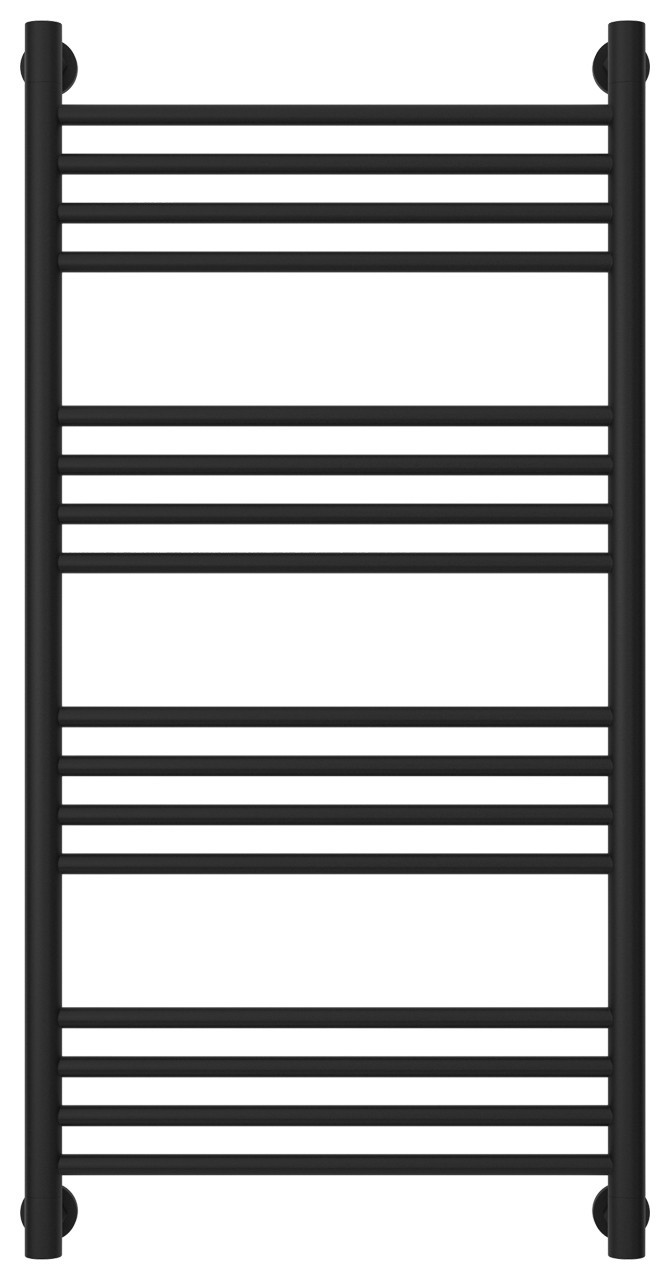 Полотенцесушитель водяной Сунержа Богема+ прямая 1000х500 Матовый чёрный