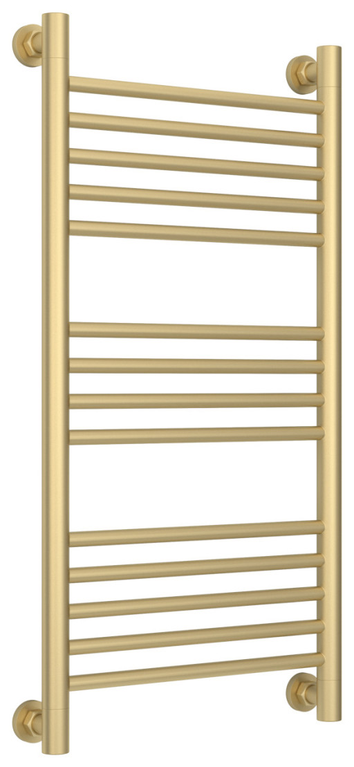 Полотенцесушитель водяной Сунержа Богема+ прямая 800х400 Матовая шампань