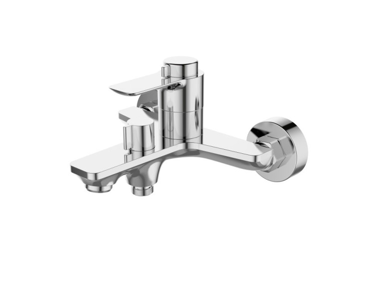 Смеситель термостатический для ванны и душа Cezares ANCONA-VASM-CRM