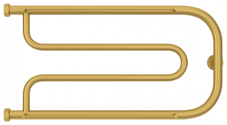 Полотенцесушитель водяной Сунержа Гусли 2 полки+ 320х650 Матовое золото