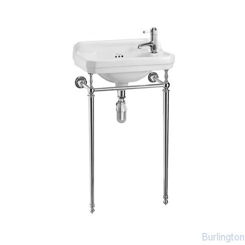 Гардеробная раковина Edwardian на 1 отверстие справа или слева с подстольем