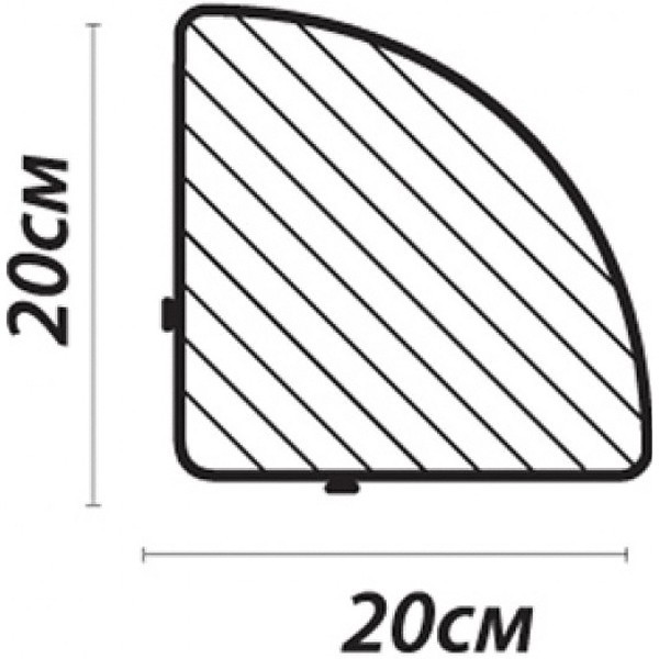 Угловая полка Fixsen FX-850-1