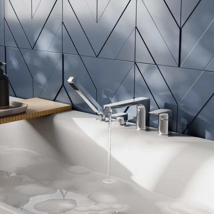 WasserKRAFT Salm 2755 Смеситель нборванны, 4 отверстия