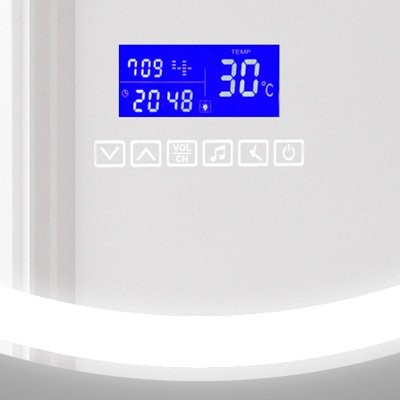 Зеркало с встроенным светильником и сенсорным выключателем, 12W, 220-240V BelBagno SPC-RNG-700-LED-TCH