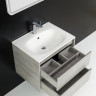 База под раковину подвесная с двумя выкатными ящиками BelBagno KRAFT-600-2C-SO-PP
