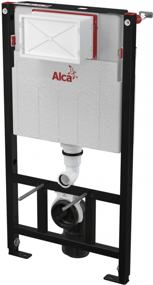 Скрытая система инсталляции для сухой установки (для гипсокартона) Alcadrain AM101/1000 Sádromodul