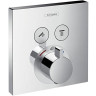 Смеситель для душа Hansgrohe Select 15763000 с термостатом