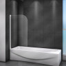 Шторка на ванну RELAX-V-1 Cezares RELAX-V-1-80/140-C-Bi